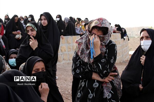 مراسم گرامیداشت شهید تازه تفحص شده دفاع مقدس شهید محمد علیپور اصطهباناتی در شیراز