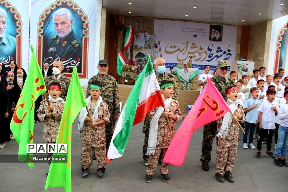 آیین تجلیل از رزمندگان هشت سال دفاع مقدس در شهرستان اسلامشهر