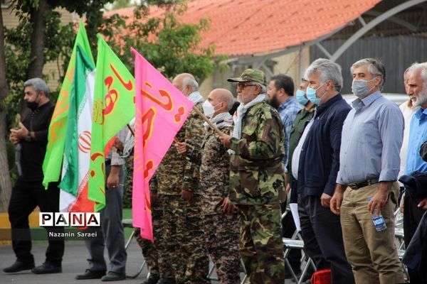 آیین تجلیل از رزمندگان هشت سال دفاع مقدس در شهرستان اسلامشهر