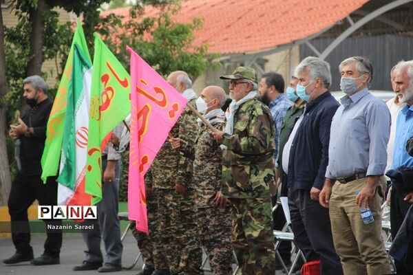 آیین تجلیل از رزمندگان هشت سال دفاع مقدس در شهرستان اسلامشهر