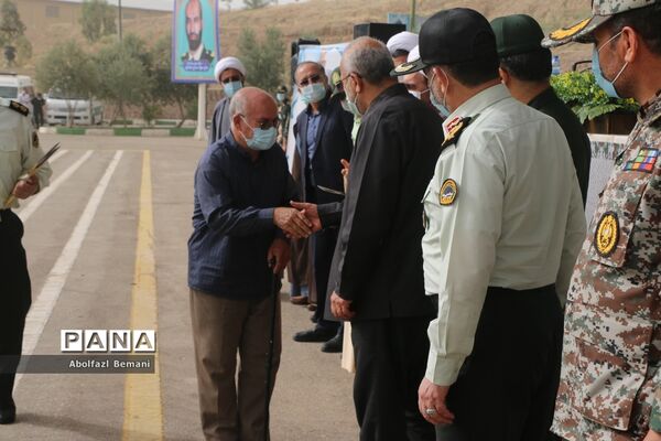 صبحگاه مشترک نیروهای مسلح قم در  سوم خرداد-2
