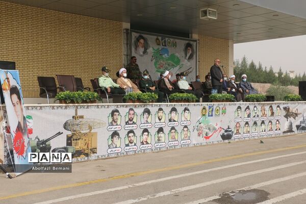 صبحگاه مشترک نیروهای مسلح قم در  سوم خرداد-2