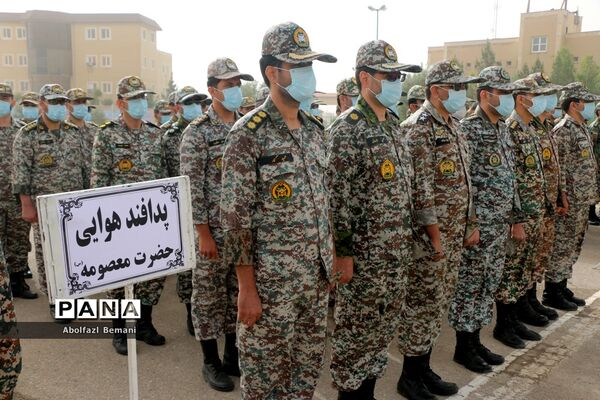 صبحگاه مشترک نیروهای مسلح قم در  سوم خرداد-2