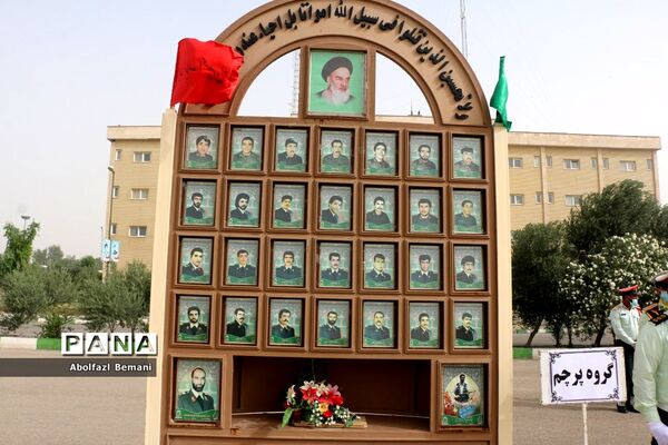 صبحگاه مشترک نیروهای مسلح قم در  سوم خرداد-2