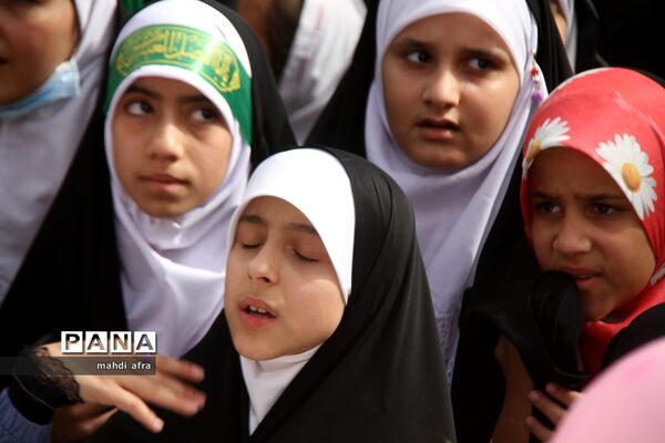 اجتماع چند هزار نفری سرود سلام فرمانده شهرستان بهبهان