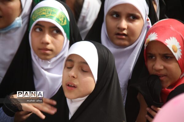 اجتماع چند هزار نفری سرود سلام فرمانده شهرستان بهبهان