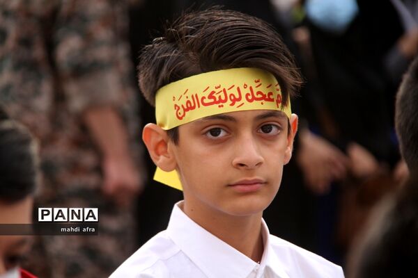 اجتماع چند هزار نفری سرود سلام فرمانده شهرستان بهبهان