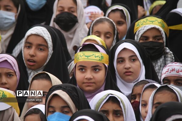 اجتماع چند هزار نفری سرود سلام فرمانده شهرستان بهبهان