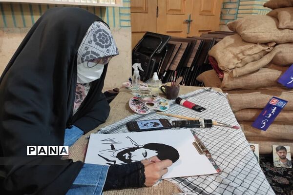 یادواره آزادسازی خرمشهر و اجرای سرود سلام فرمانده در مسجد المهدی