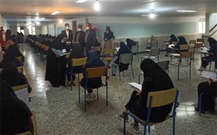 بازدیداز روند برگزاری آزمون نهایی پایه دوازدهم  در شهرری