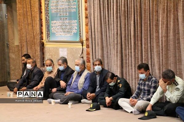 برگزاری مراسم شهادت امام جعفر صادق در دفتر امام جمعه رودهن