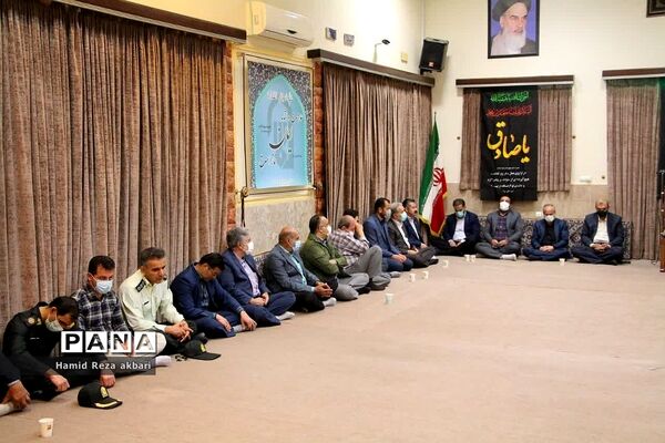 برگزاری مراسم شهادت امام جعفر صادق در دفتر امام جمعه رودهن