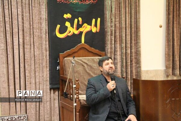 برگزاری مراسم شهادت امام جعفر صادق در دفتر امام جمعه رودهن