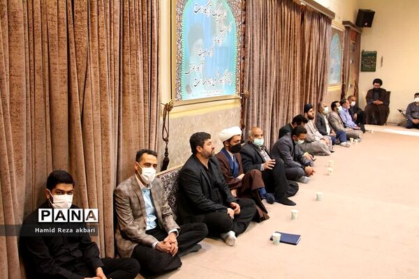 برگزاری مراسم شهادت امام جعفر صادق در دفتر امام جمعه رودهن