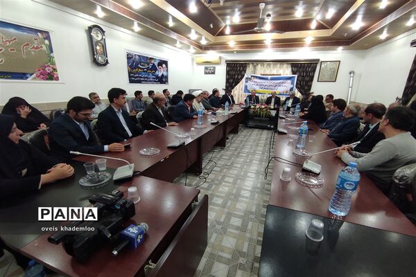 آیین معارفه مدیرآموزش و پرورش شهرستان گلوگاه