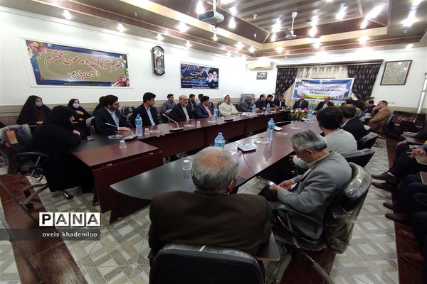 آیین معارفه مدیرآموزش و پرورش شهرستان گلوگاه