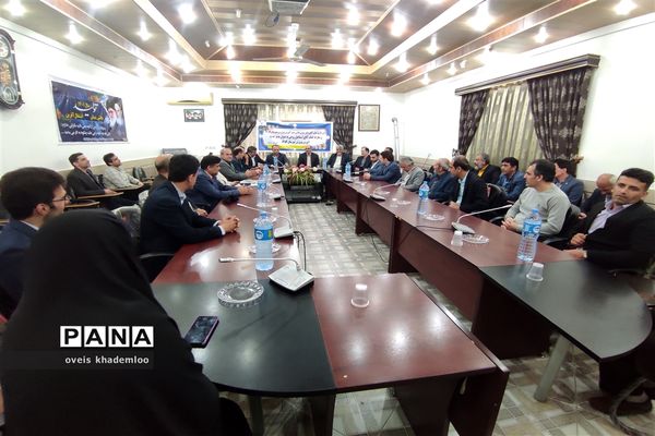 آیین معارفه مدیرآموزش و پرورش شهرستان گلوگاه