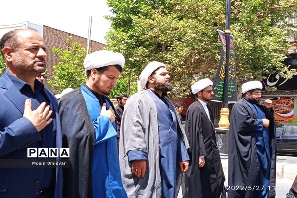 مراسم عزاداری شهادت امام جعفر صادق (ع) در کاشمر