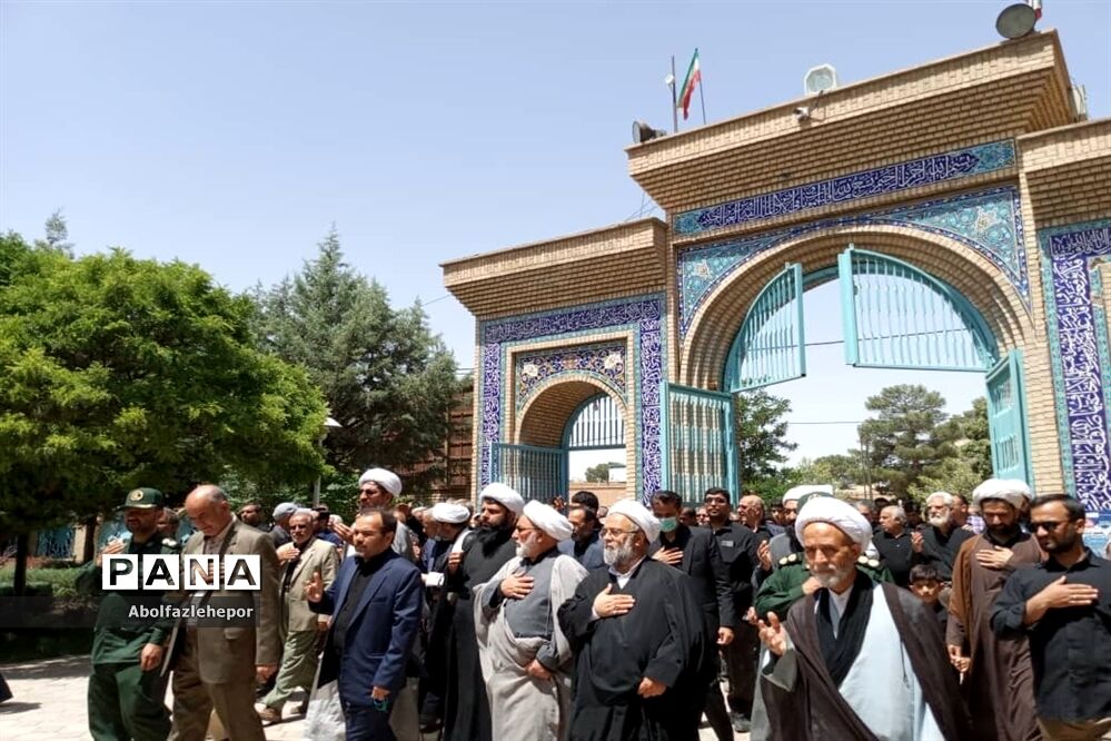 مراسم عزاداری شهادت امام جعفر صادق (ع) در کاشمر