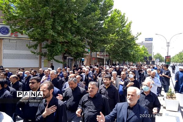 مراسم عزاداری شهادت امام جعفر صادق (ع) در کاشمر