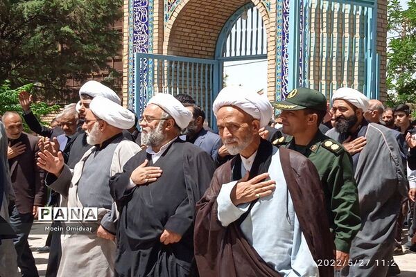 مراسم عزاداری شهادت امام جعفر صادق (ع) در کاشمر