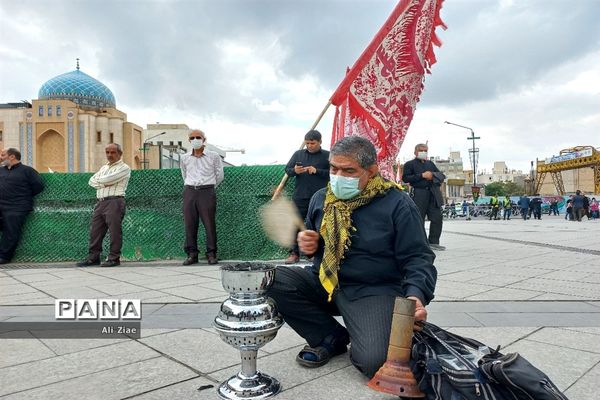 مراسم عزاداری ظهر شهادت امام جعفر صادق (ع) در مشهد