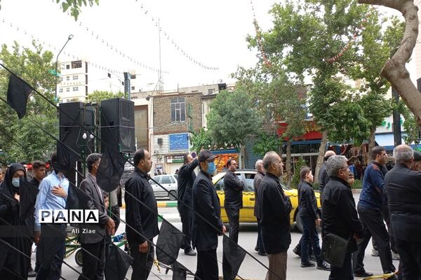 مراسم عزاداری ظهر شهادت امام جعفر صادق (ع) در مشهد