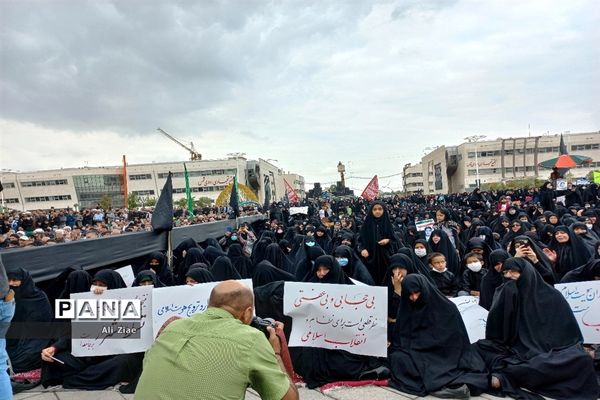 مراسم عزاداری ظهر شهادت امام جعفر صادق (ع) در مشهد