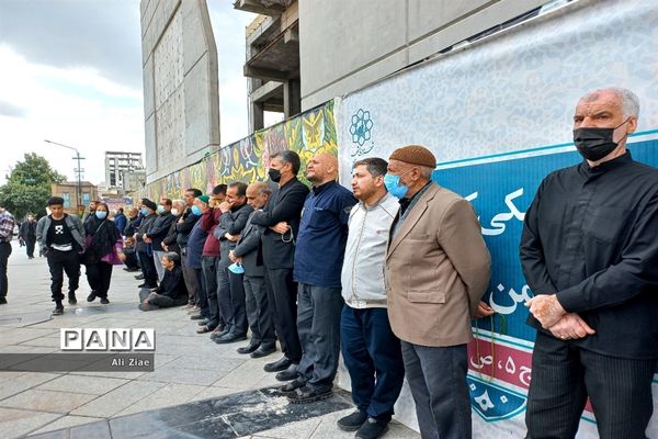 مراسم عزاداری ظهر شهادت امام جعفر صادق (ع) در مشهد