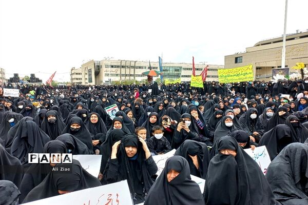 مراسم عزاداری ظهر شهادت امام جعفر صادق (ع) در مشهد