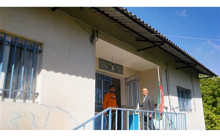 مدرسه روستای مصیب محله شهرستان گلوگاه تخریب و از نو ساخته می‌شود