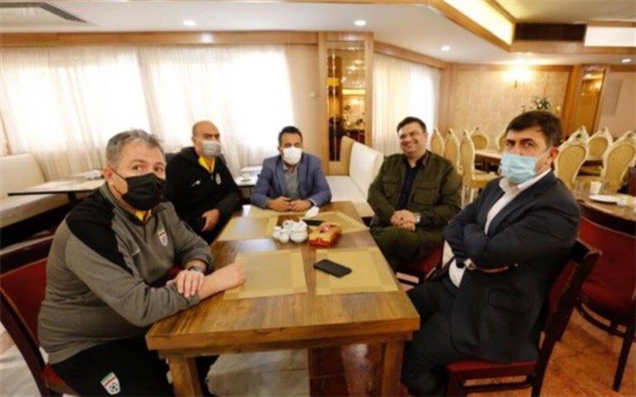 جلسه ماجدی و اسکوچیچ بعد از لغو بازی ایران و کانادا