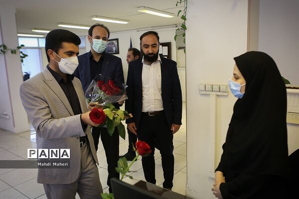 بازدید سخنگو و معاون تربیت‌بدنی و سلامت وزارت آموزش و پرورش از خبرگزاری پانا