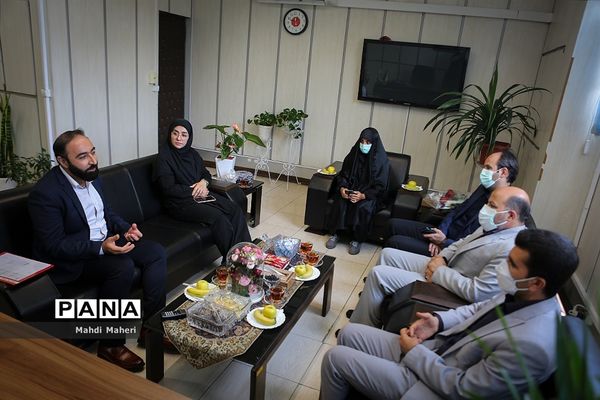 بازدید سخنگو و معاون تربیت‌بدنی و سلامت وزارت آموزش و پرورش از خبرگزاری پانا
