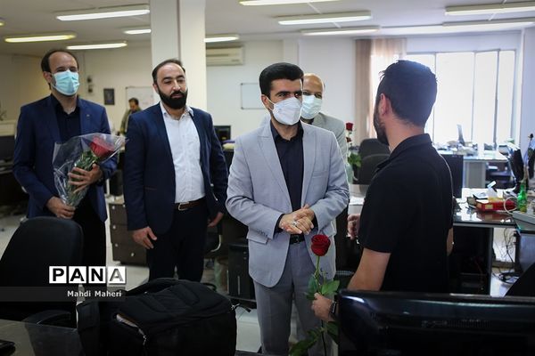 بازدید سخنگو و معاون تربیت‌بدنی و سلامت وزارت آموزش و پرورش از خبرگزاری پانا