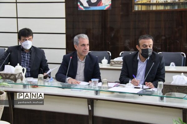جلسه کارگروه توسعه مدیریت  آموزش و پرورش استان بوشهر