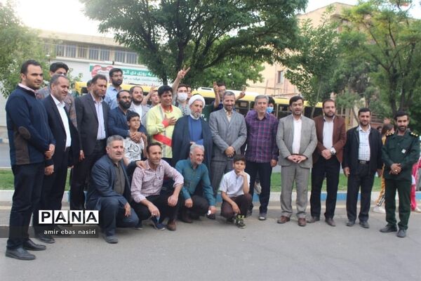 اجرای سرود سلام فرماند در قزوین