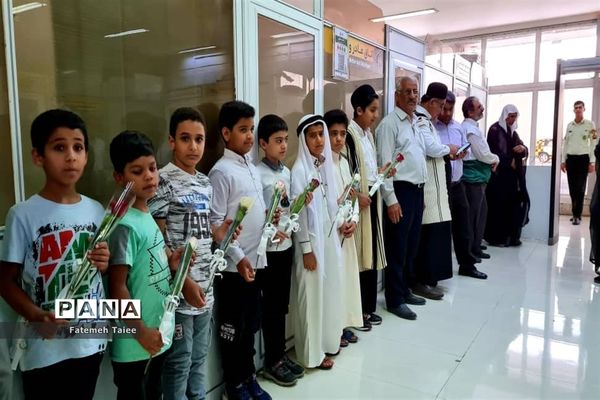 استقبال پرشور مردم  اهواز از خادمین حرم رضوی