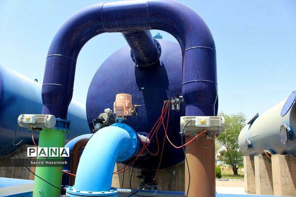 تور رسانه‌ای بازدید خبرنگاران از تاسیسات آبفا استان قم