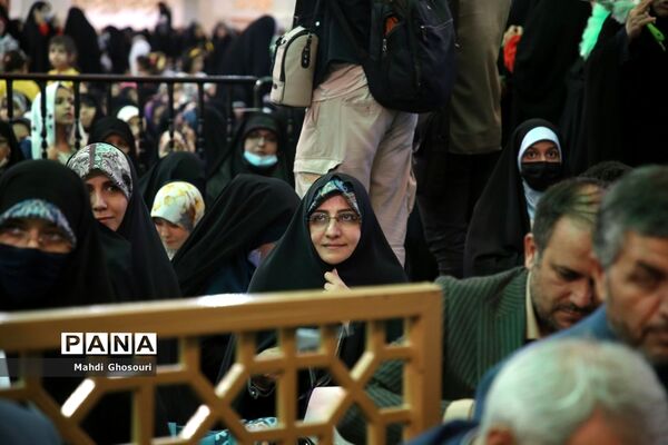 مراسم جشن دختران ایران قوی در قم-1