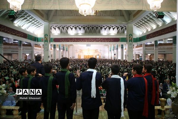 مراسم جشن دختران ایران قوی در قم-1