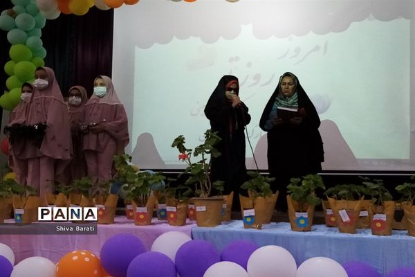 برگزاری جشن ولادت حضرت معصومه (س) و روز دختر در کانون لقمان شهرستان کاشمر