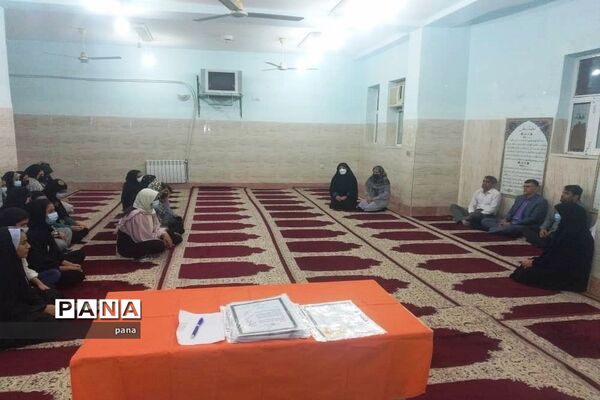 مراسم روز دختر و میلاد حضرت معصومه (س) در آموزش و پرورش استان بوشهر