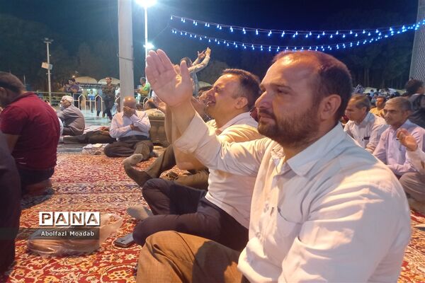 مراسم دعای کمیل به مناسبت یادبود رحلت امام خمینی(ره) در کاشمر