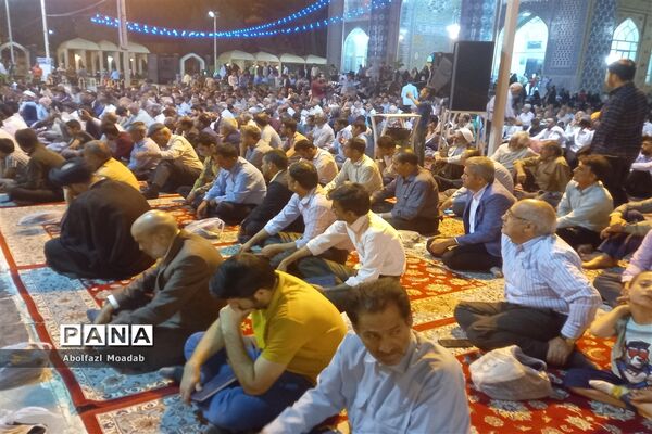 مراسم دعای کمیل به مناسبت یادبود رحلت امام خمینی(ره) در کاشمر