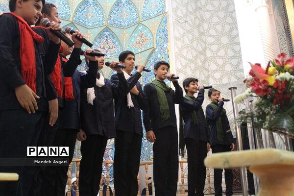 مراسم جشن دختران ایران قوی در قم-2