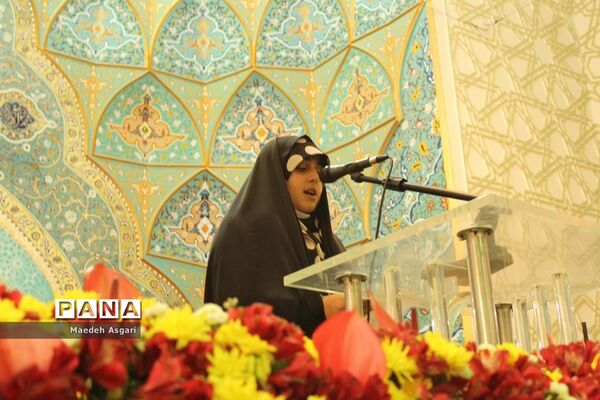مراسم جشن دختران ایران قوی در قم-2
