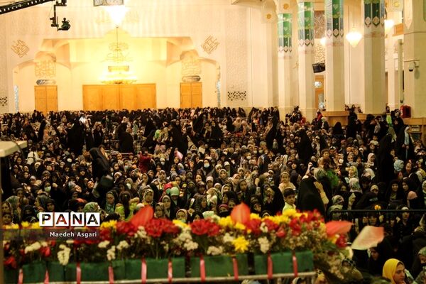 مراسم جشن دختران ایران قوی در قم-2