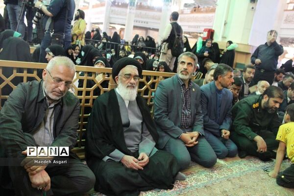 مراسم جشن دختران ایران قوی در قم-2