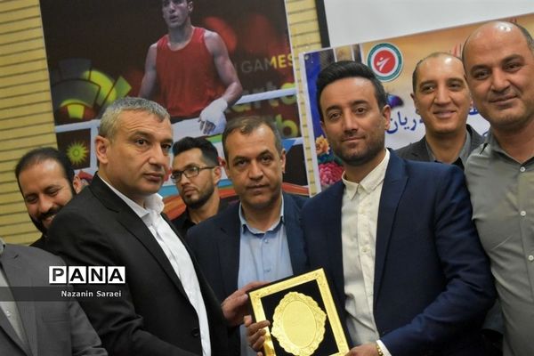 مراسم تکریم  و معارفه رئیس هیات ورزش‌های رزمی شهرستان اسلامشهر